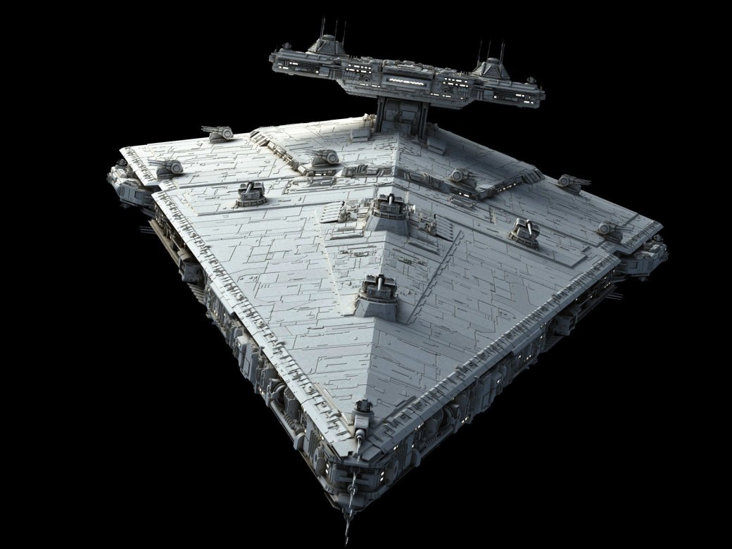 Галерея Эти потрясающие арты кораблей из Star Wars идеальны для рабочего стола - 2 фото