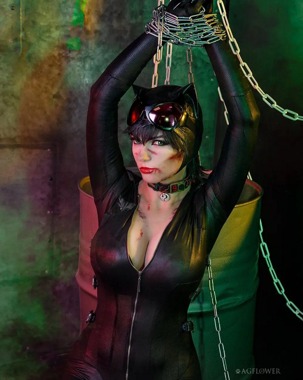 Галерея Модель сделала эффектный косплей Женщины-кошки из Batman Arkham Knight - 5 фото