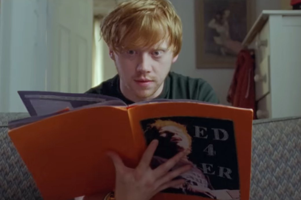 Руперт Гринт в клипе «Lego House»
Источник: Ed Sheeran