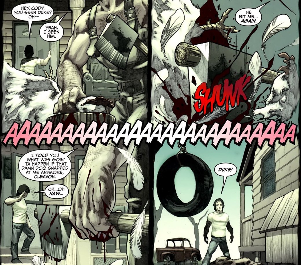 Источник изображения: 140-й номер Thunderbolts. Сценарист: Джефф Паркер