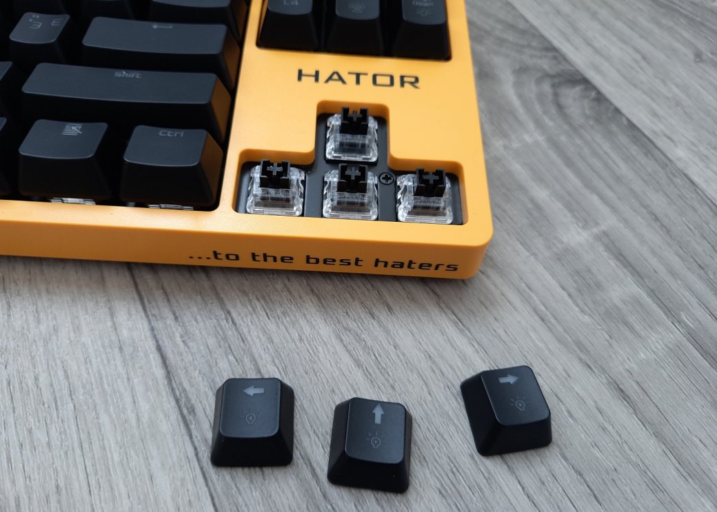 Обзор клавиатуры Hator Rockfall EVO TKL. Бюджетная оптическая клавиатура — фото 9