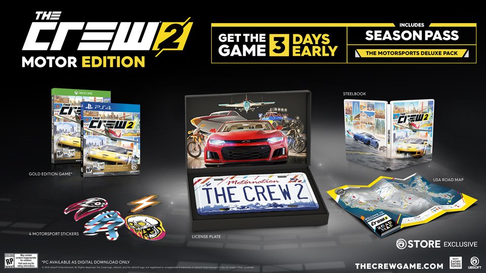 Анонсирована дата выхода The Crew 2. В июне будет очень жарко, быстро и с трансформациями! — фото 2