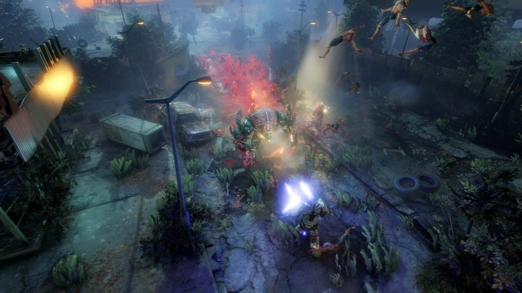 Галерея Авторы Dead Nation превратят инопланетян в фарш на PS4 - 13 фото