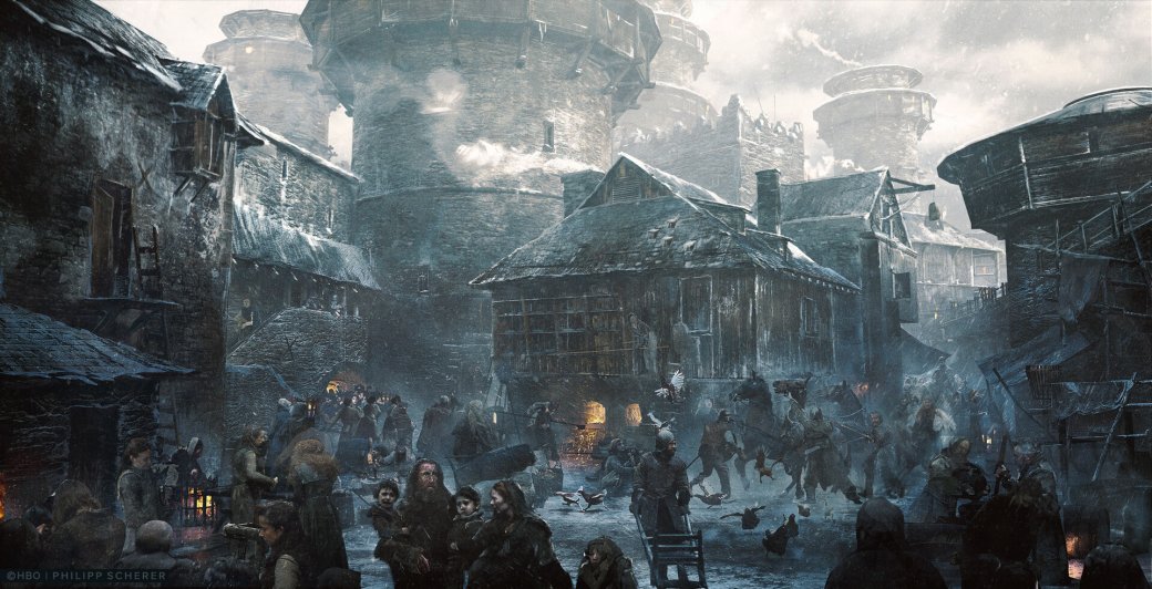 Художник выложил концепт-арты к 8 сезону «Игры престолов». Их хоть сейчас ставь на рабочий стол — фото 10