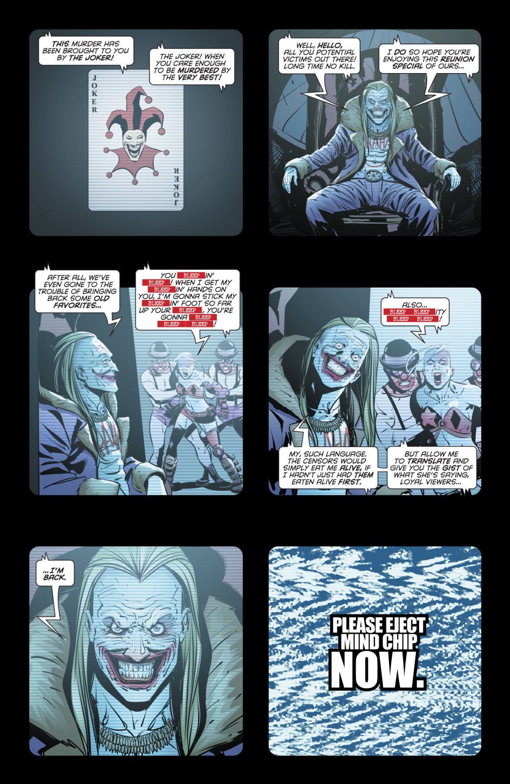 Галерея Кто оказался Джокером в комиксе о Старушке Харли Квинн в постапокалиптическом будущем? - 2 фото