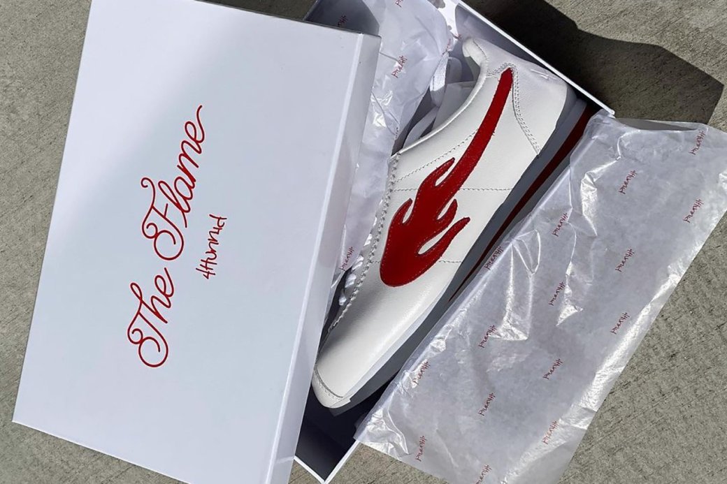 Галерея Рэпер YG анонсировал дату выхода своих кроссовок. Это почти точная копия Nike Cortez - 6 фото