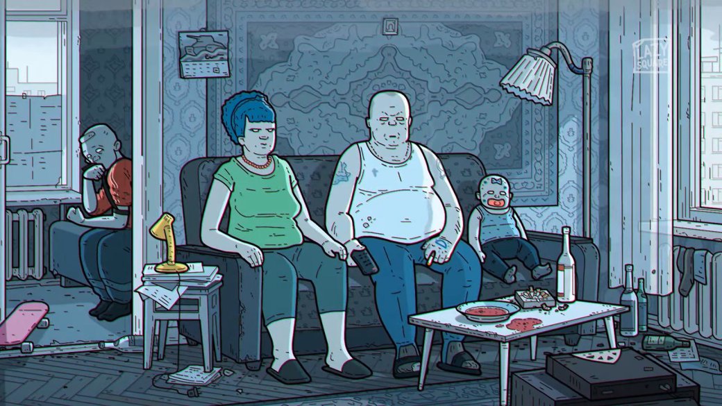 Как бы выглядела заставка русских «Симпсонов»? Весьма депрессивно — фото 1
