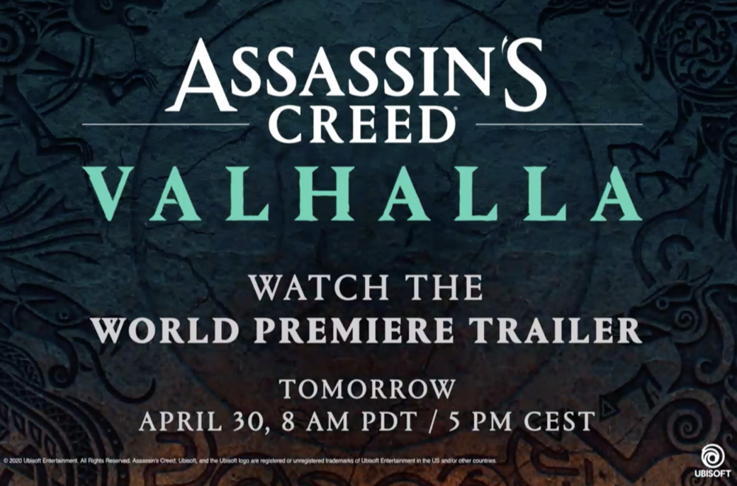 Дебютный трейлер новой части Assassinʼs Creed Valhalla покажут завтра — фото 1
