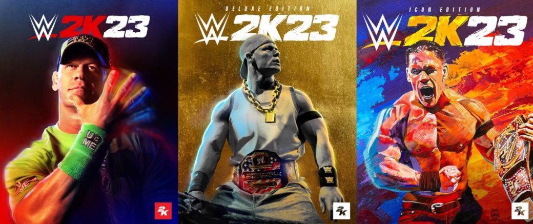 Анонсирована WWE 2K23 с Джоном Синой на обложке — фото 1