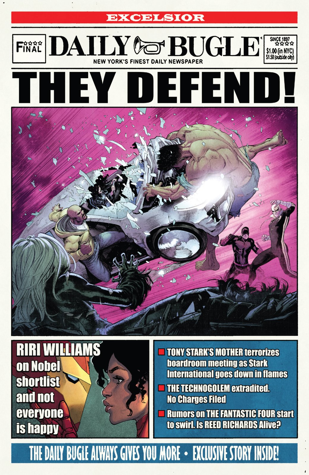 Протеже Тони Старка в комиксах Marvel номинировали на Нобелевскую премию — фото 1