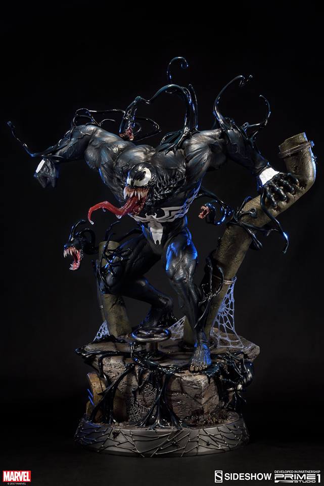 Новая эсклюзивная статуя Венома выглядит очень жутко — фото 1