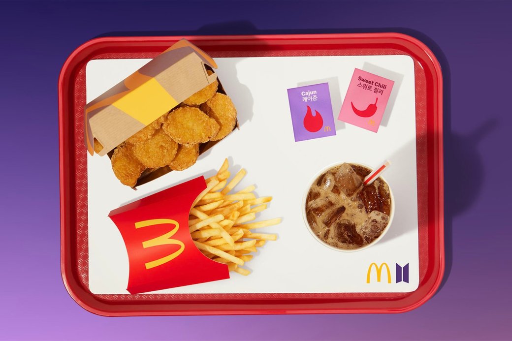 BTS и McDonald's выпустили капсульную коллекцию — фото 1