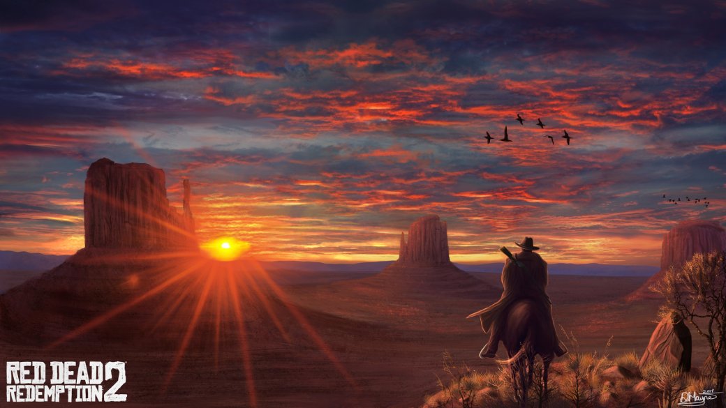 Гифка дня: секрет космических полетов в Red Dead Redemption 2 — фото 1
