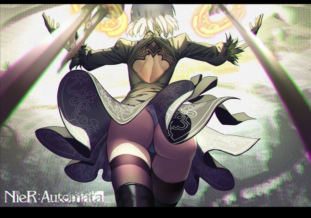 Слишком сексуальна: Интернет сходит с ума от героини Nier: Automata — изображение 11