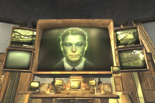 Мод для Fallout New Vegas заменил Мистера Хауса на Илона Маска