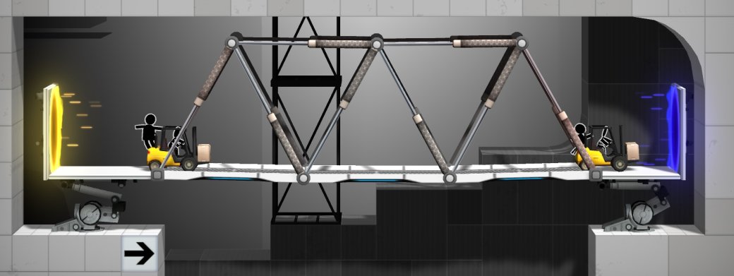Рецензия на Bridge Constructor Portal — фото 1