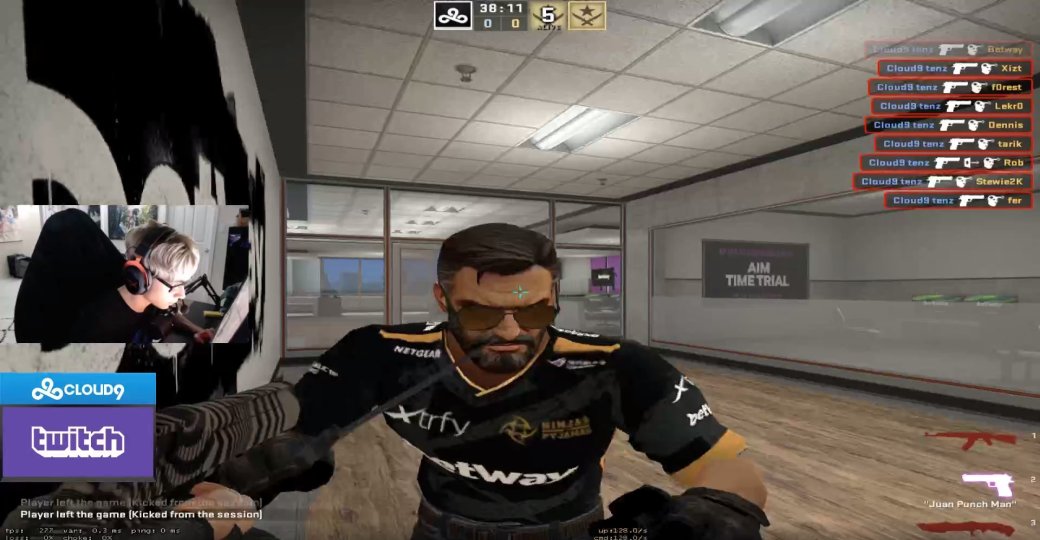 Он вообще с этой планеты?! Новый игрок Cloud9 по CS:GO поставил мировой рекорд по «аиму» — фото 1
