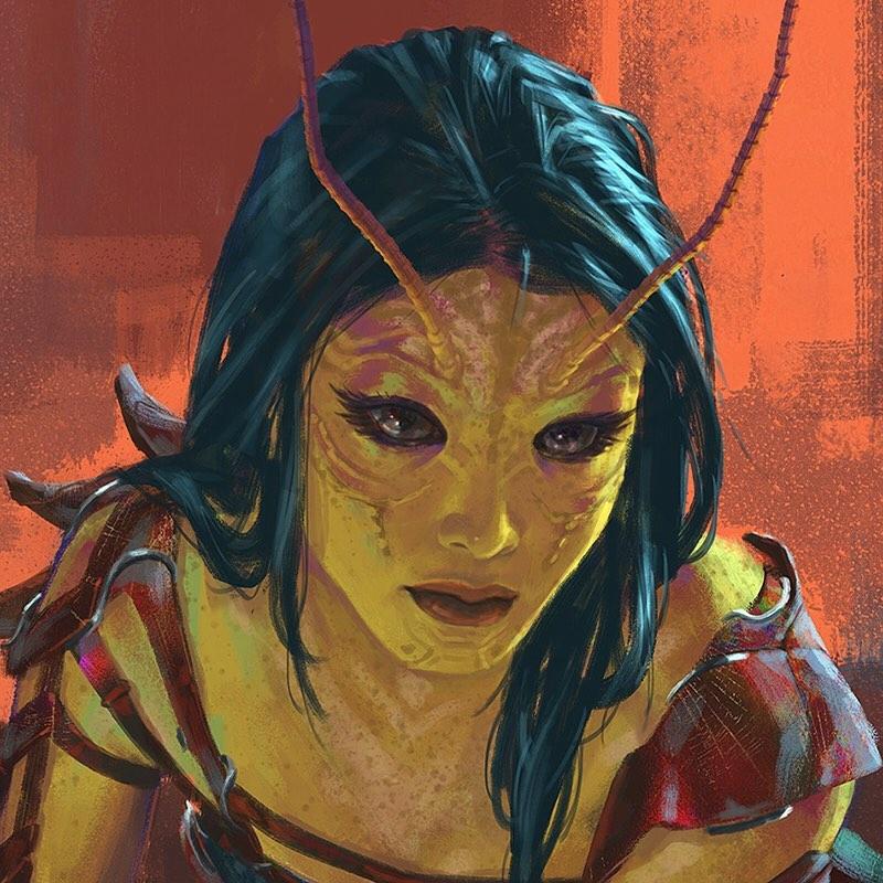 Ранний дизайн Гаморы и Мантис из «Стражей Галактики» отличается от нынешнего — фото 3