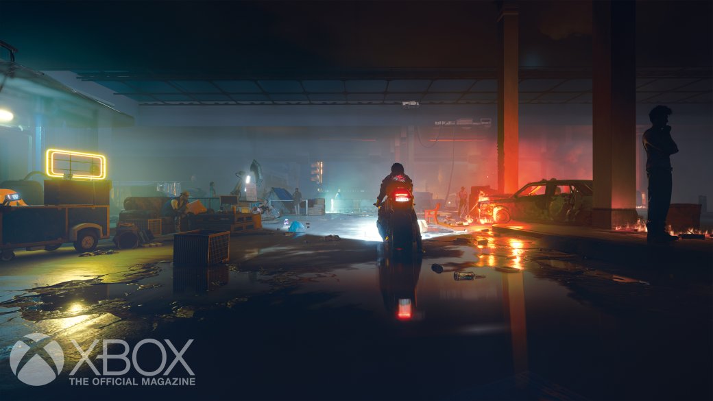 Мотоцикл и наноудавка на новых скриншотах Cyberpunk 2077 — фото 1