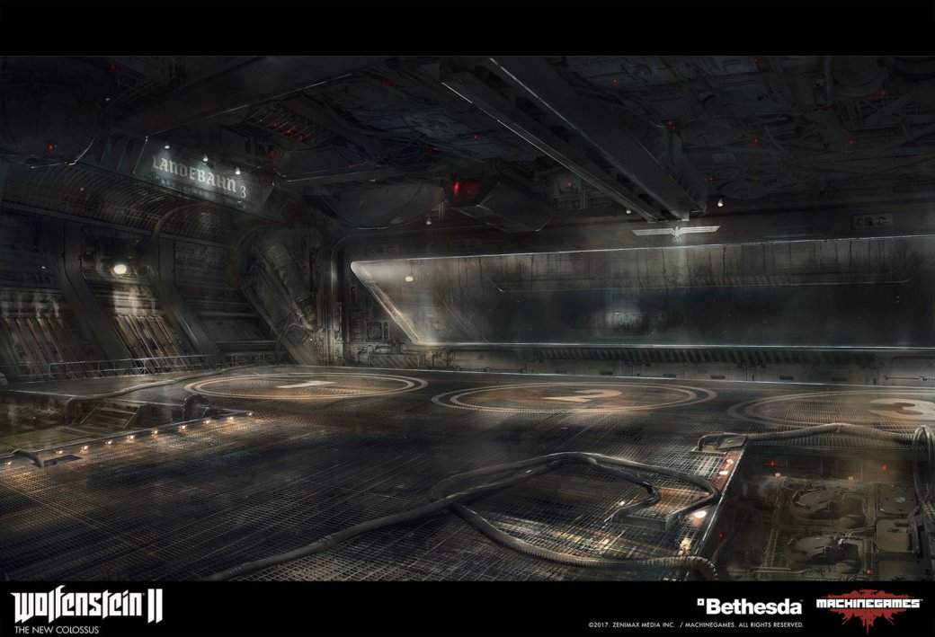 Взгляните на потрясающие концепт-арты ​Wolfenstein II: The New Colossus — фото 5