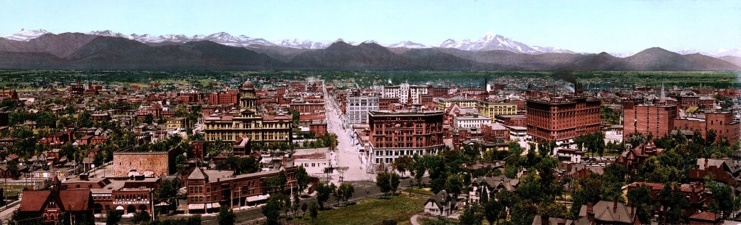 Денвер в 1898 году