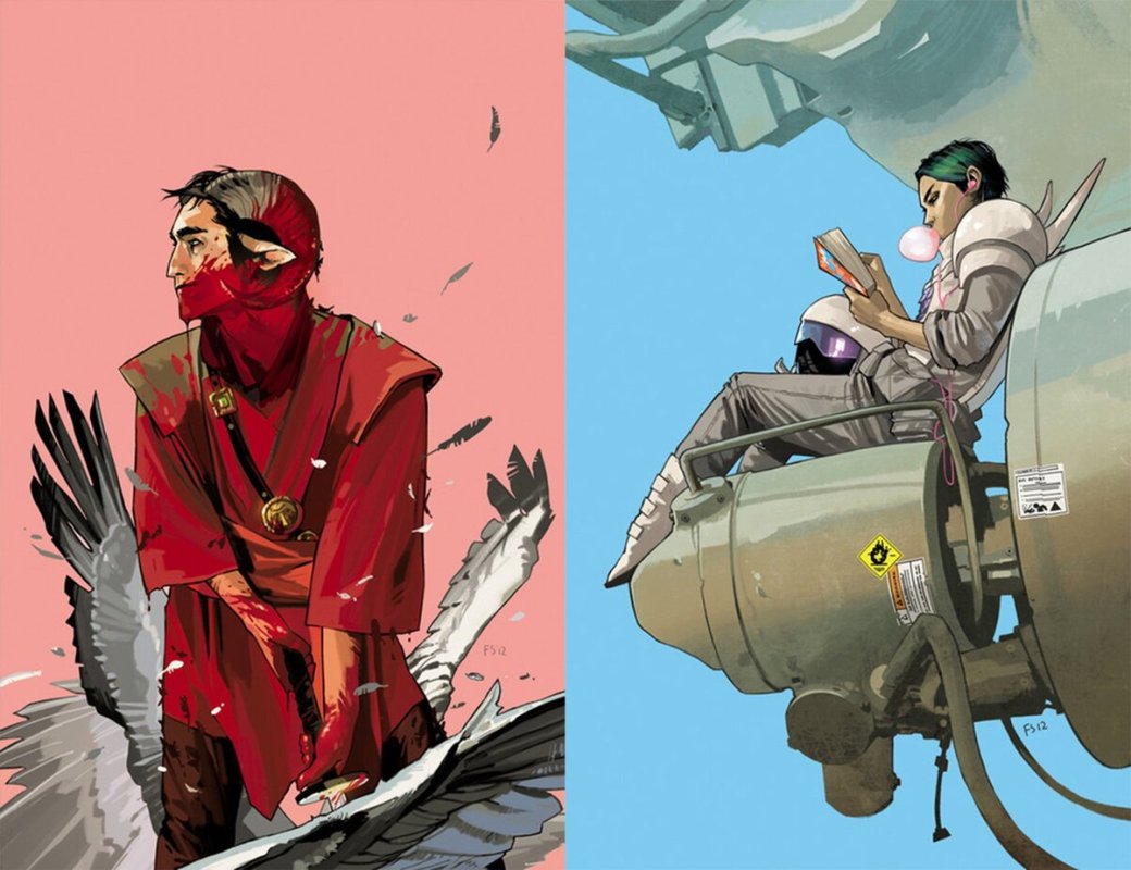 Герои комикса «Сага» / Источник: Image Comics