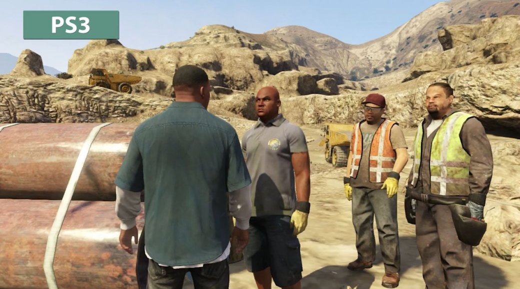 Галерея Сравнение графики Grand Theft Auto 5 на PC, PlayStation 3 и 4 - 3 фото
