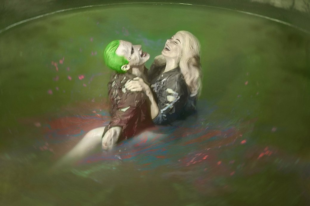 Косплей дня Харли Квинн и Джокер из фильма «Отряд