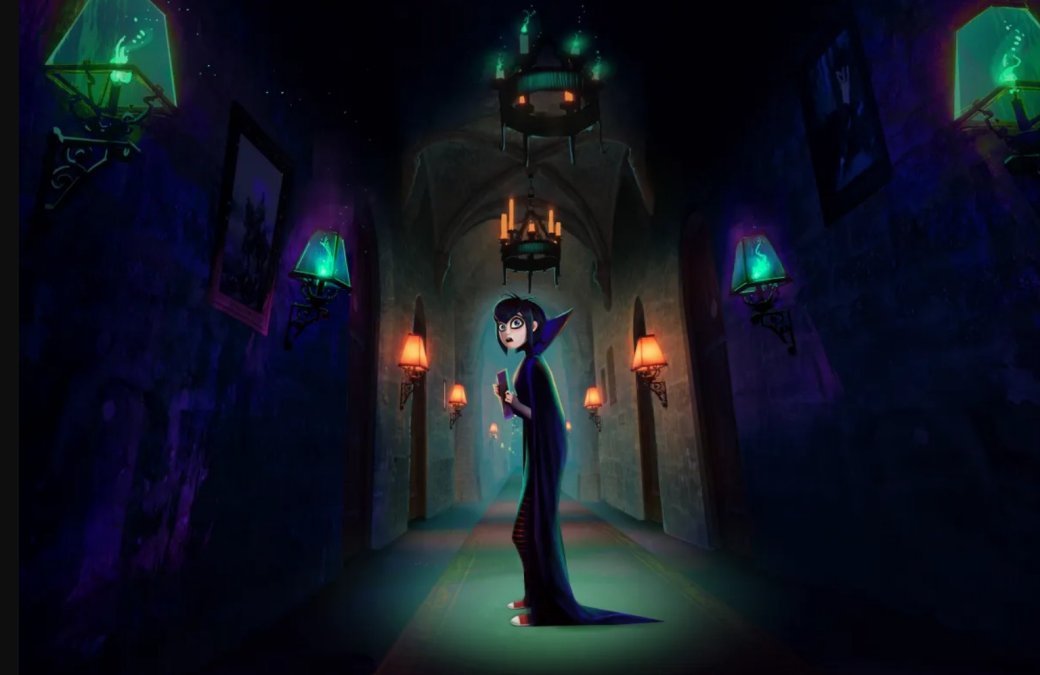 Кадр из пятой части «Монстров на каникулах»

Источник: Sony Animation
