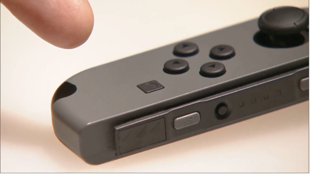 Подробности Joycon — парного контроллера Nintendo Switch — фото 2