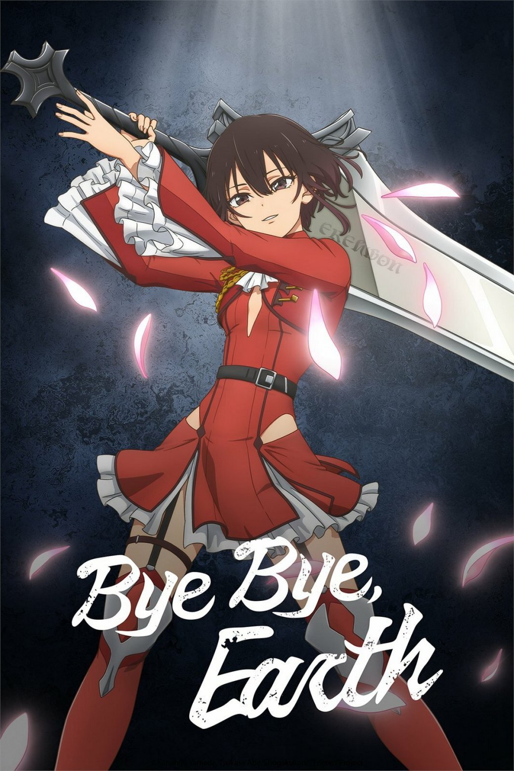 Галерея Crunchyroll показал на New York Comic Con аниме Bye Bye Earth о девушке-воине - 2 фото
