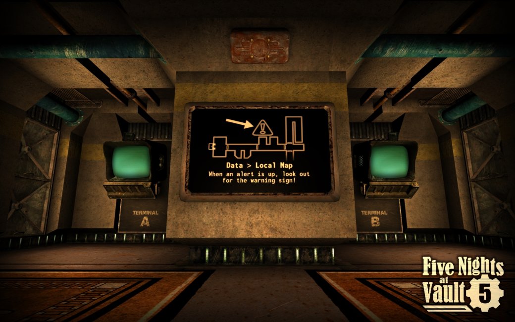 Галерея Мод для Fallout: New Vegas добавил в игру Убежище в стиле Five Nights at Freddyʼs﻿ - 11 фото