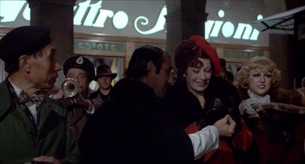 Кадр из фильма «Амаркорд» (1973)