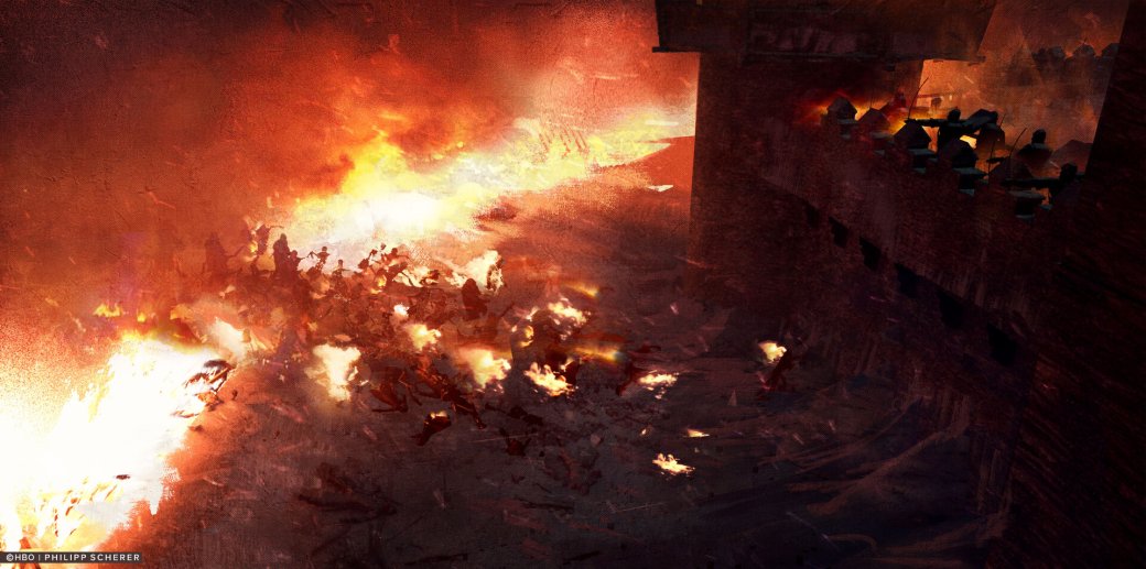 Художник выложил концепт-арты к 8 сезону «Игры престолов». Их хоть сейчас ставь на рабочий стол — фото 7