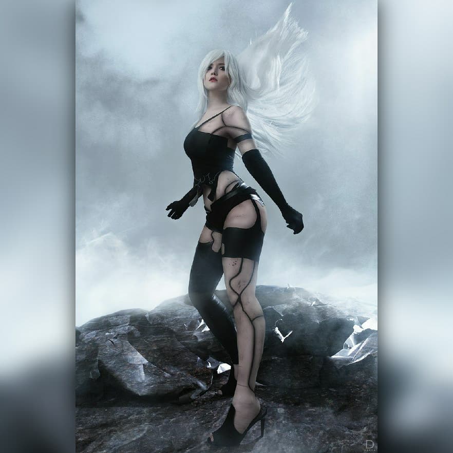 Российская модель косплеит героиню NieR: Automata. Любуемся эффектным образом — изображение 3