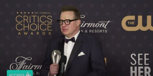 Брендан Фрейзер не сдержал слёз после победы на Critics Choice Awards
