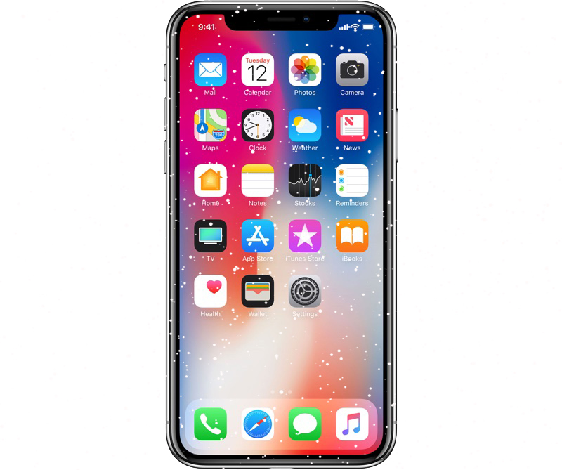 iPhone X - не для России! На холоде у смартфона перестает работать дисплей — фото 1