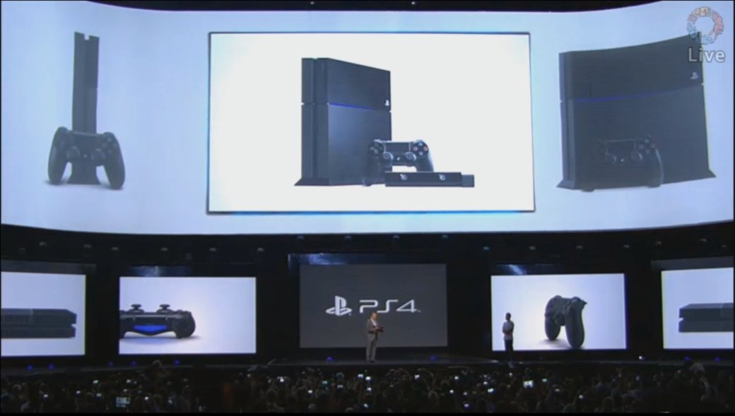 Галерея Консоль PlayStation 4 показали на презентации Sony - 5 фото
