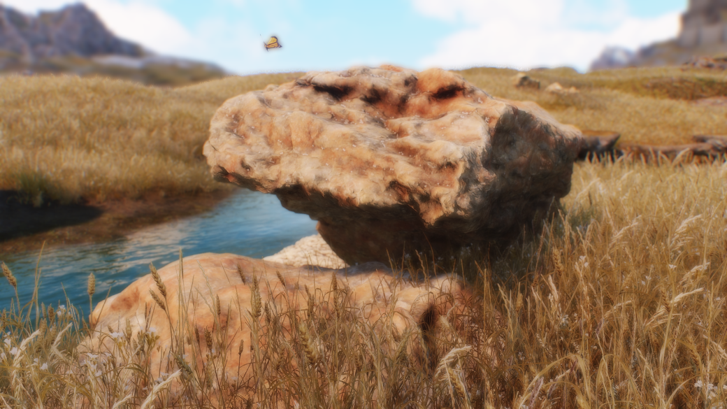 Галерея Вот теперь совершенно другая игра! Новый мод добавляет в Skyrim фотореалистичные камни в 4K - 5 фото
