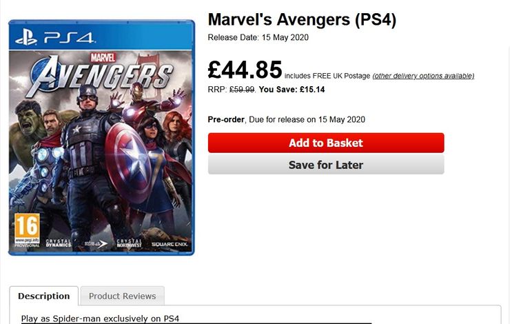 Человек-паук в Marvelʼs Avengers будет эксклюзивом PlayStation [Обновлено] — фото 1