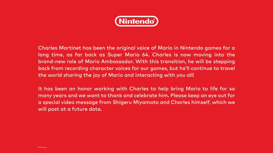 Актёр Чарльз Мартине перестал озвучивать Марио и Луиджи для игр Nintendo — фото 1