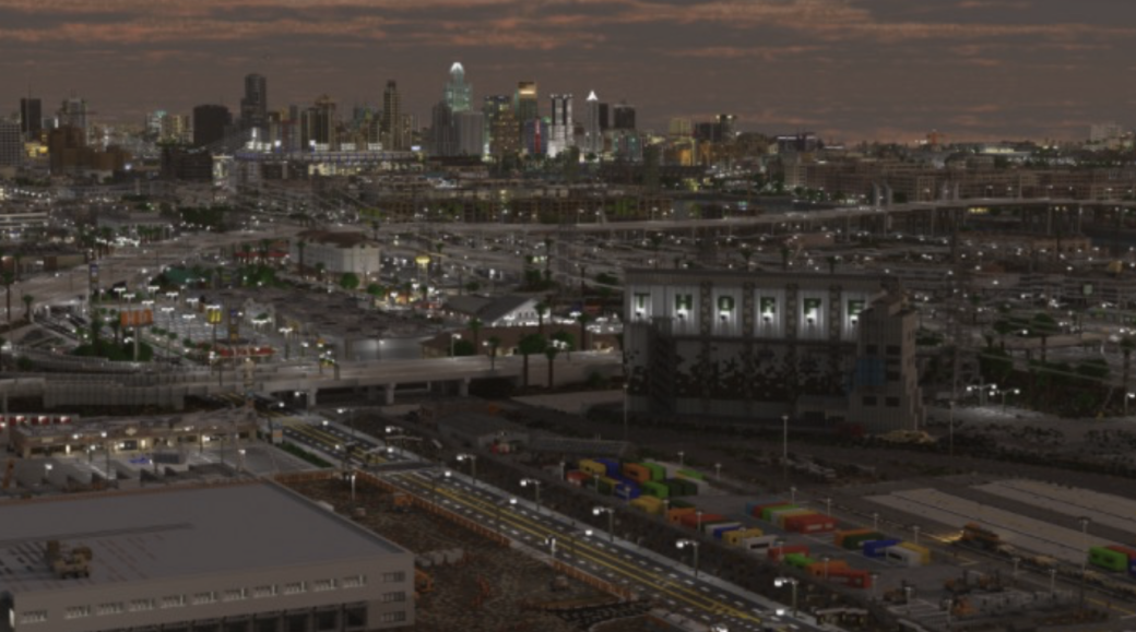 Галерея Пользователи Reddit не смогли отличить построенный в Minecraft город от настоящего мегаполиса - 2 фото