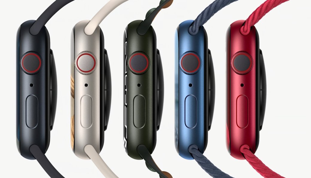 Apple представила новые смарт-часы Apple Watch Series 7 в старом дизайне — фото 2