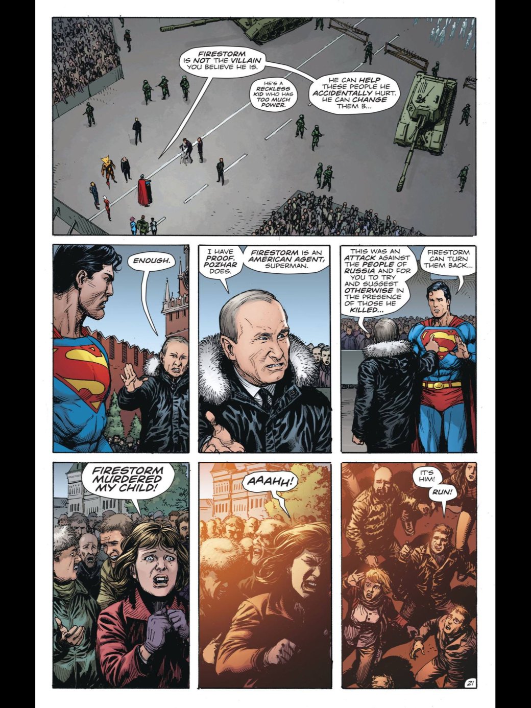 Спойлеры к новому номеру Doomsday Clock появились в Сети. Что произошло и при чем тут Россия? — изображение 3