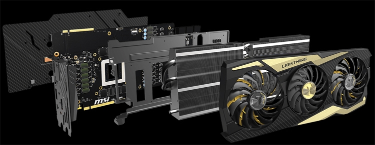 Галерея MSI представила видеокарту GeForce RTX 2080 Ti Lightning Z: OLED-экран и 11 ГБ видеопамяти GDDR6 - 3 фото