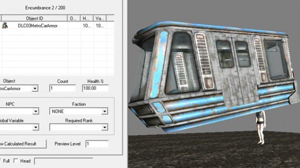 Геймдизайн от бога: в Fallout 3 поезд был «прикреплен» к голове героя — фото 1