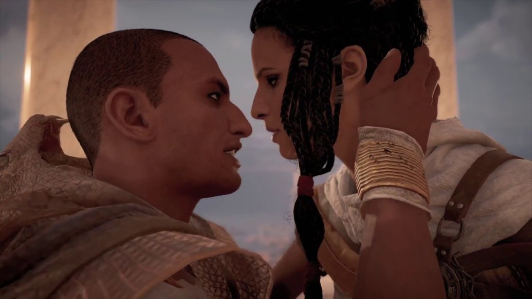 NSFW! В Assassinʼs Creed: Origins﻿​ нашли спрятанную сцену секса — фото 1