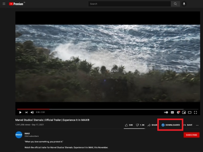 YouTube тестирует функцию скачивания видео для офлайн просмотра — фото 1