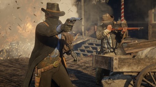 Пиковый онлайн Red Dead Redemption 2 в Steam превысил 69 тысяч игроков