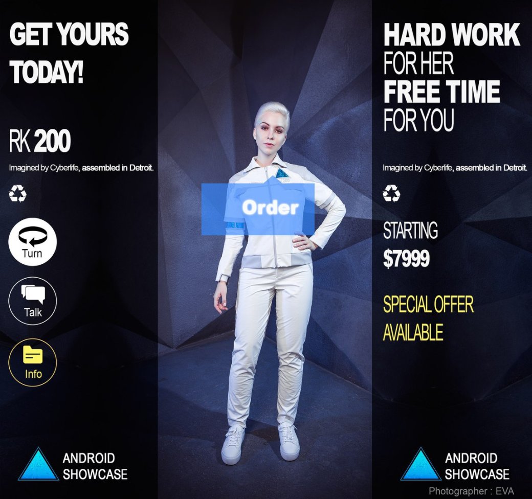 Косплей дня: андроид из игры Detroit: Become Human — фото 13